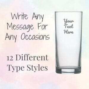 Personalised Wine Glass Engraved Any Occasions Any Message